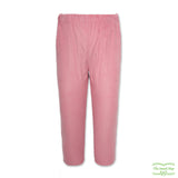 Pink Heavy Corduroy Pull On Pants with Side Pockets