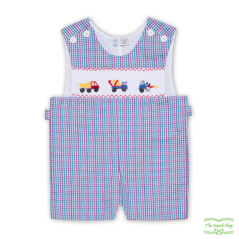 Multi Colour Check Construction Vehicle Overall