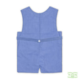 Blue ei-ei-oh Smocking Overall